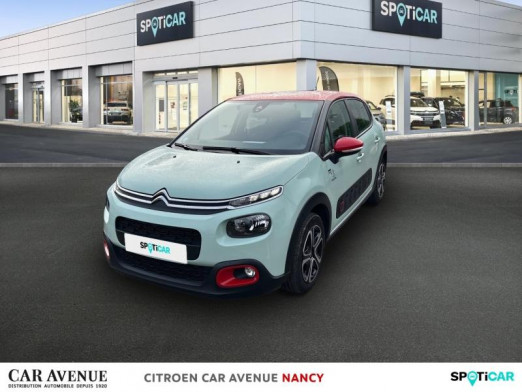 Used CITROEN C3 PureTech 82ch Graphic S&S E6.d 2019 Almond Green - Rouge Aden € 11,490 in Nancy