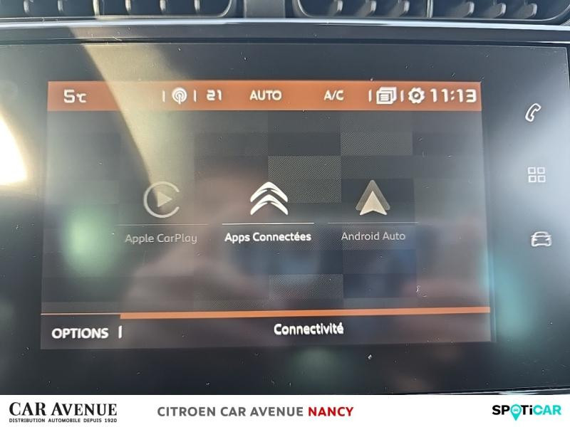 Occasion CITROEN C3 Aircross PureTech 110ch S&S Shine E6.d 6cv 2021 Sable (N) - Ink Black 14590 € à Nancy