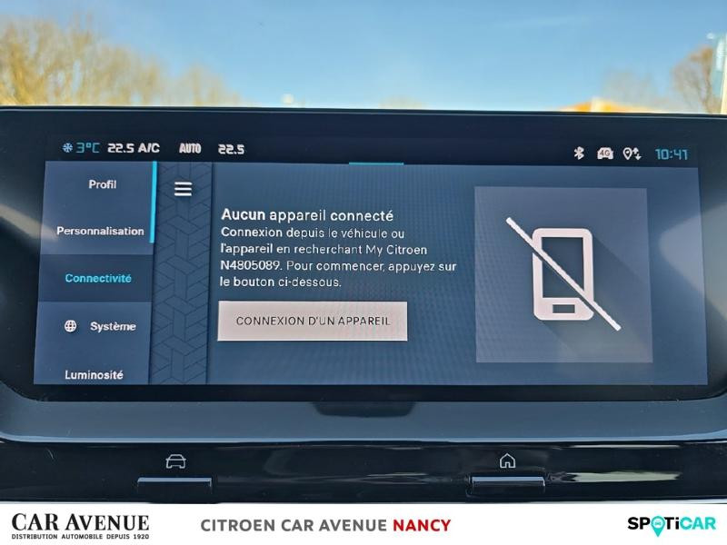 Occasion CITROEN C5 X Hybride rechargeable 225ch Shine ëEAT8 2023 Noir Perla Nera (N) 23490 € à Nancy