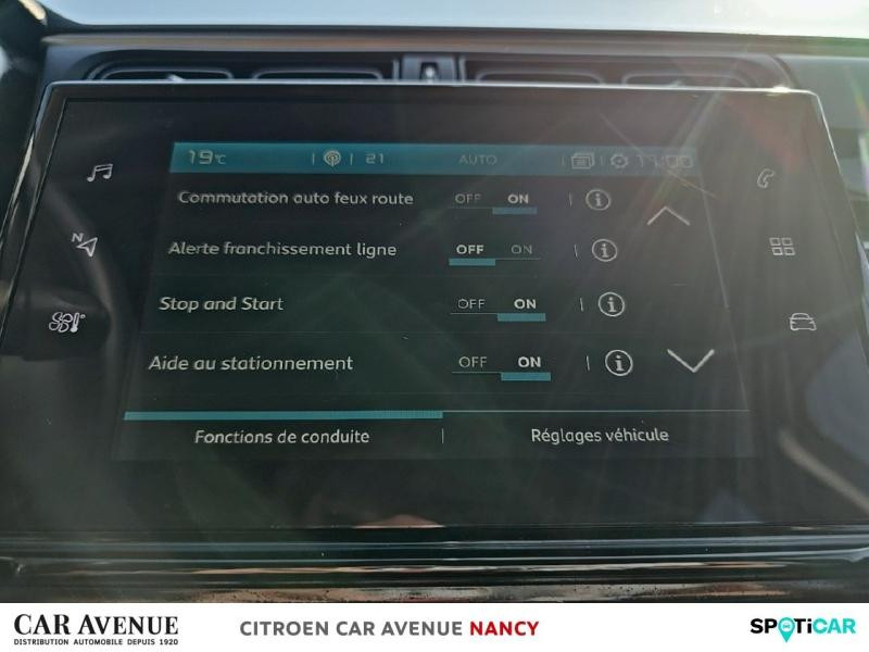 Occasion CITROEN C3 1.5 BlueHDi 100ch S&S Feel Business E6.d 2021 Blanc Banquise (O) 13590 € à Nancy