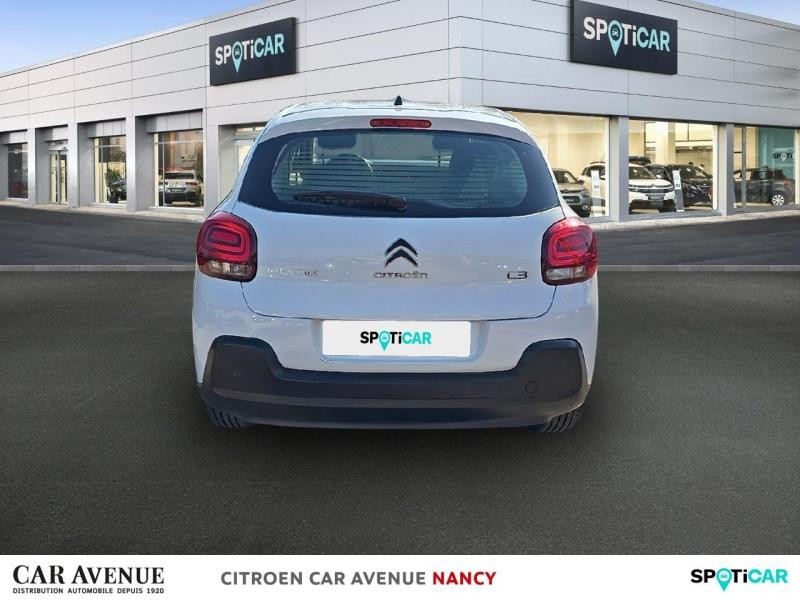 Occasion CITROEN C3 1.5 BlueHDi 100ch S&S Feel Business E6.d 2021 Blanc Banquise (O) 13590 € à Nancy