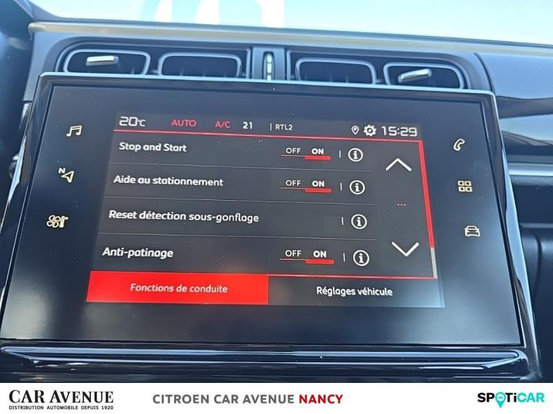 Used CITROEN C3 PureTech 82ch Graphic S&S E6.d 2019 Blanc Banquise - Rouge Aden € 9990 in Nancy