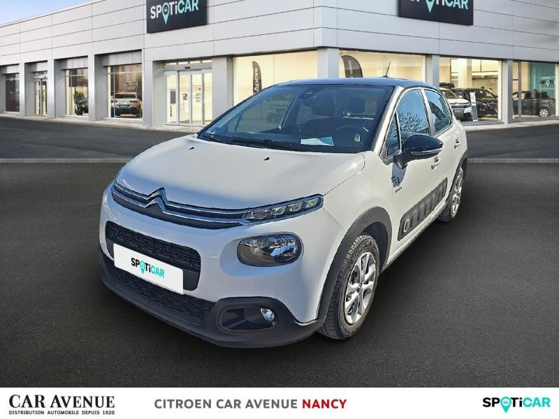 Used CITROEN C3 PureTech 82ch Graphic S&S E6.d 2019 Blanc Banquise - Rouge Aden € 9990 in Nancy