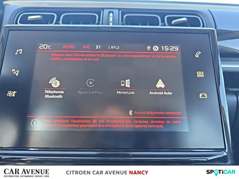 Used CITROEN C3 PureTech 82ch Graphic S&S E6.d 2019 Blanc Banquise - Rouge Aden € 9990 in Nancy