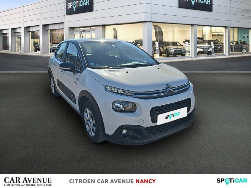 Used CITROEN C3 PureTech 82ch Graphic S&S E6.d 2019 Blanc Banquise - Rouge Aden € 9990 in Nancy