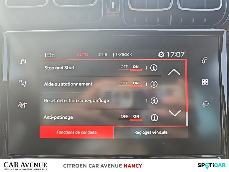 Occasion CITROEN C3 Aircross 1.2 PureTech 130ch S&S PLUS Automatique 2024 Noir Perla Nera (M) 19990 € à Nancy