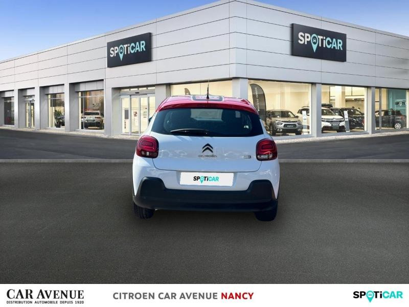 Occasion CITROEN C3 PureTech 82ch Graphic S&S E6.d 2019 Blanc Banquise - Rouge Aden 9590 € à Nancy