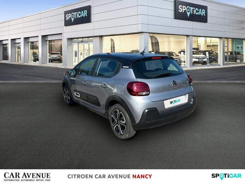Occasion CITROEN C3 1.2 PureTech 83ch S&S Feel Pack 2022 Gris Acier (M) - Noir Onyx 11990 € à Nancy