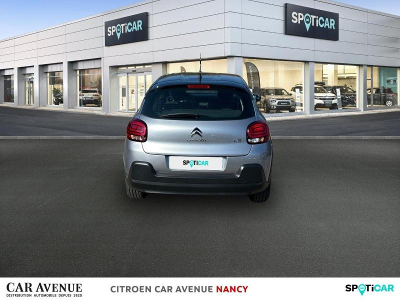 Occasion CITROEN C3 1.2 PureTech 83ch S&S Feel Pack 2022 Gris Acier (M) - Noir Onyx 11990 € à Nancy