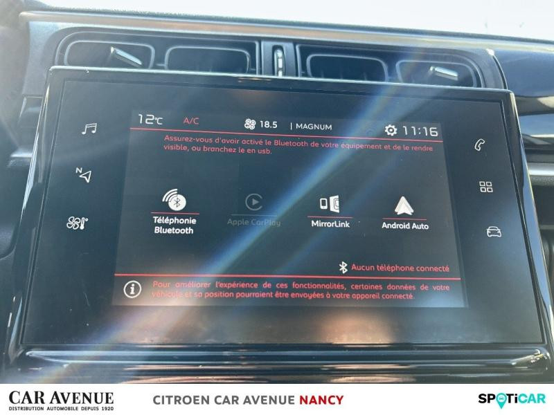 Occasion CITROEN C3 PureTech 82ch Graphic S&S E6.d 2019 Blanc Banquise - Rouge Aden 9590 € à Nancy