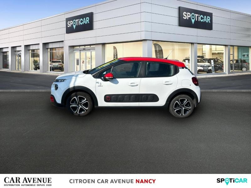 Occasion CITROEN C3 PureTech 82ch Graphic S&S E6.d 2019 Blanc Banquise - Rouge Aden 9590 € à Nancy