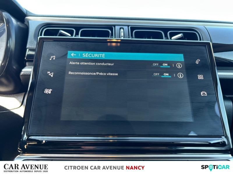 Occasion CITROEN C3 1.2 PureTech 83ch S&S Feel Pack 2022 Gris Acier (M) - Noir Onyx 11990 € à Nancy