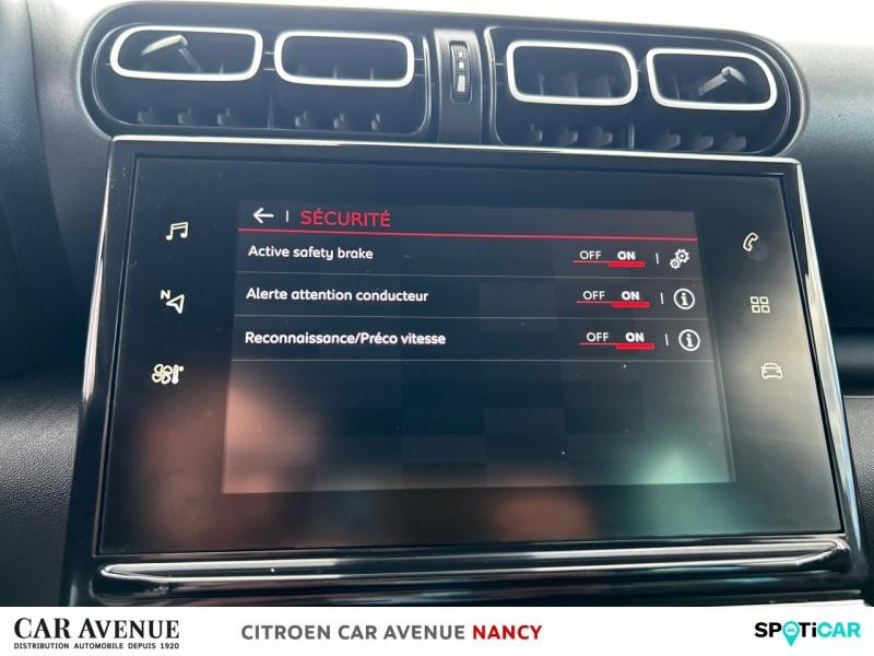 Occasion CITROEN C3 Aircross PureTech 110ch S&S Shine 2021 Gris Platinium (M) - Perla Nera 12990 € à Nancy