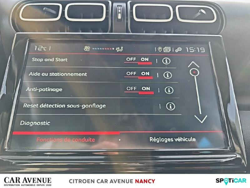 Occasion CITROEN C3 Aircross BlueHDi 110ch S&S Feel Pack Business 2PLACES 2022 Gris Platinium (M) - Blanc Opale 13790 € à Nancy