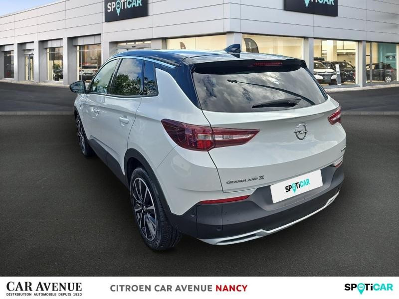 Occasion OPEL Grandland X 1.2 Turbo 130ch Ultimate 2021 Toit+rétros ext noir/Blanc Jade 15990 € à Nancy