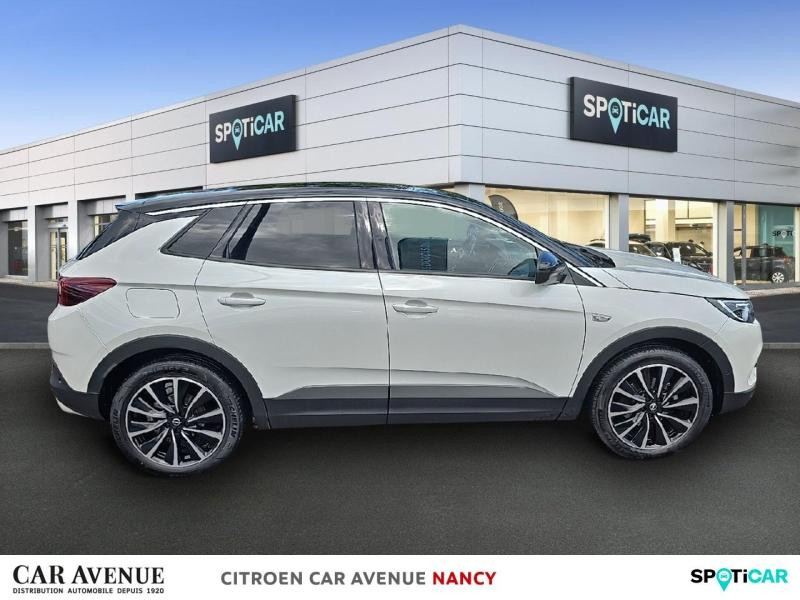 Occasion OPEL Grandland X 1.2 Turbo 130ch Ultimate 2021 Toit+rétros ext noir/Blanc Jade 15990 € à Nancy