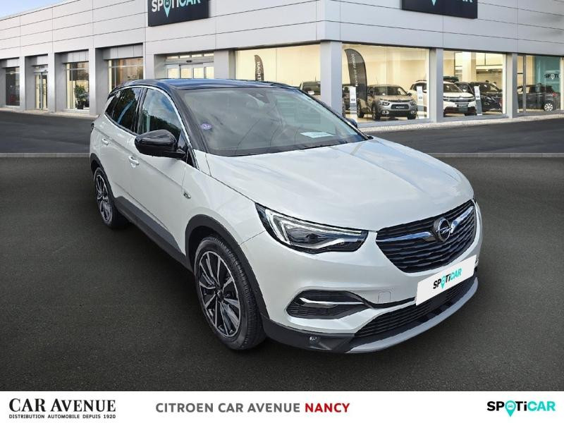 Occasion OPEL Grandland X 1.2 Turbo 130ch Ultimate 2021 Toit+rétros ext noir/Blanc Jade 15990 € à Nancy