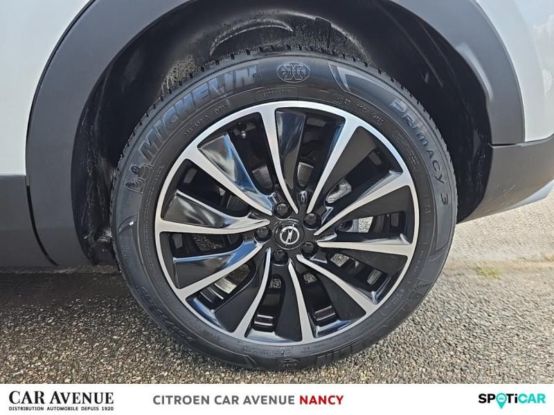 Occasion OPEL Grandland X 1.2 Turbo 130ch Ultimate 2021 Toit+rétros ext noir/Blanc Jade 15990 € à Nancy