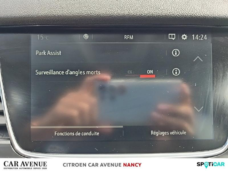 Occasion OPEL Grandland X 1.2 Turbo 130ch Ultimate 2021 Toit+rétros ext noir/Blanc Jade 15990 € à Nancy