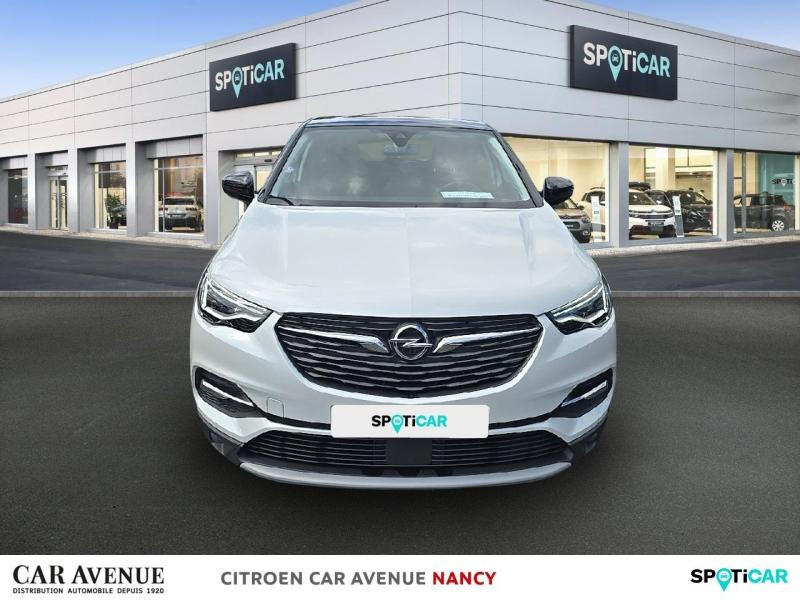 Occasion OPEL Grandland X 1.2 Turbo 130ch Ultimate 2021 Toit+rétros ext noir/Blanc Jade 15990 € à Nancy