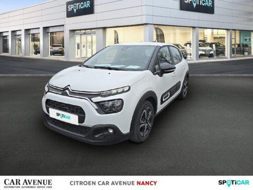 Occasion CITROEN C3 1.2 PureTech 83ch S&S C-Series 123g 2022 Blanc Banquise (O) 12 590 € à Nancy