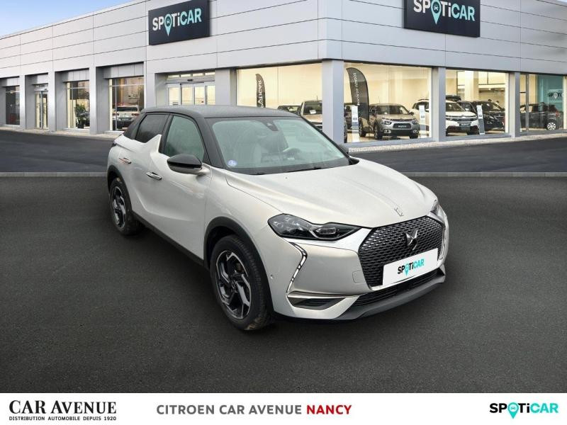 Occasion DS DS 3 Crossback PureTech 130ch Grand Chic Automatique 7cv 2021 Cristal Pearl (M) - Toit Noir Perla Nera 20490 € à Nancy