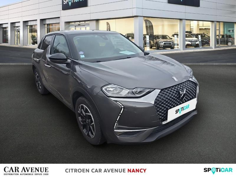 Occasion DS DS 3 Crossback PureTech 130ch So Chic Automatique 2019 Gris Artense (M) - Toit Noir Onyx 16290 € à Nancy