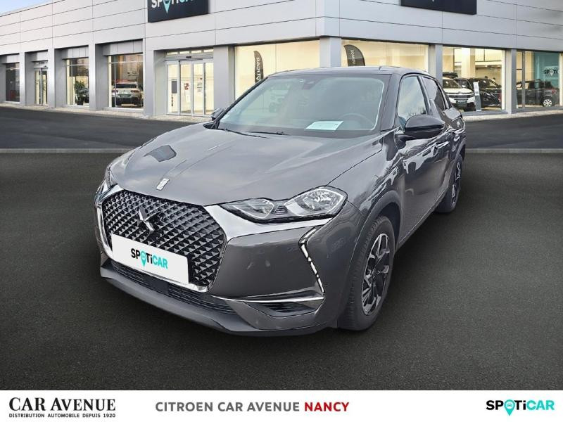 Occasion DS DS 3 Crossback PureTech 130ch So Chic Automatique 2019 Gris Artense (M) - Toit Noir Onyx 16290 € à Nancy