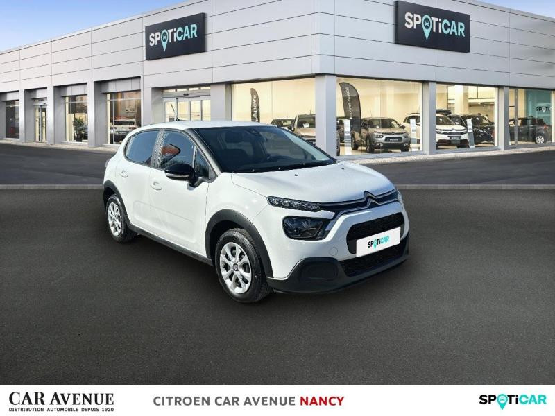 Used CITROEN C3 1.5 BlueHDi 100ch S&S Feel E6.d 2021 Blanc Banquise (O) € 13190 in Nancy
