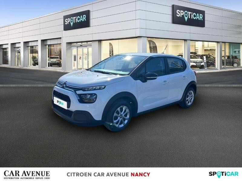Used CITROEN C3 1.5 BlueHDi 100ch S&S Feel E6.d 2021 Blanc Banquise (O) € 13190 in Nancy