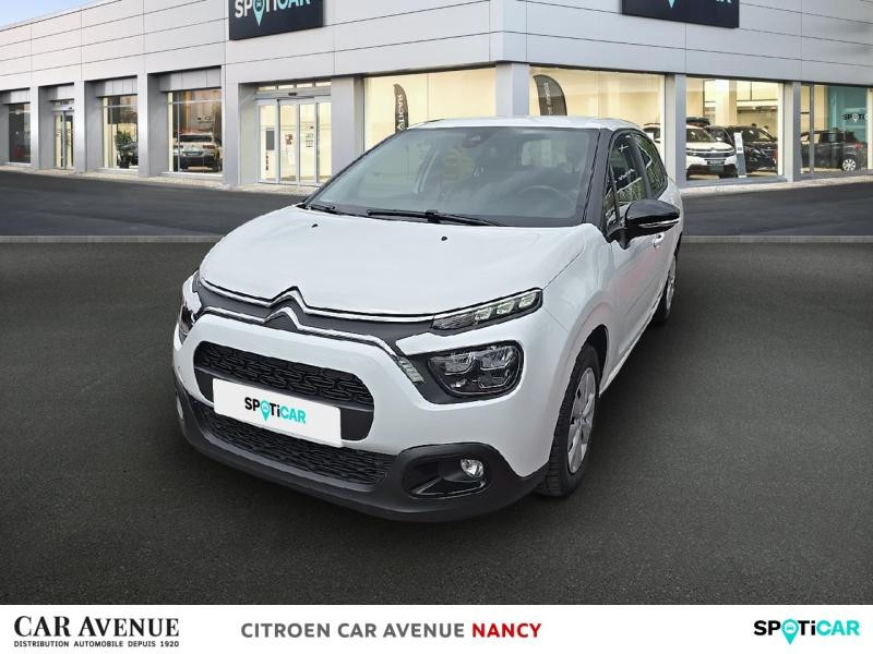 Occasion CITROEN C3 1.5 BlueHDi 100ch S&S Feel Business E6.d 2021 Blanc Banquise (O) 12290 € à Nancy