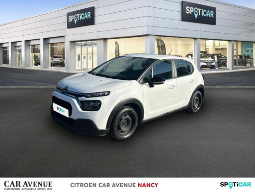 Occasion CITROEN C3 1.2 PureTech 83ch S&S Feel 122-123g 2022 Blanc Banquise (O) 8 490 € à Nancy