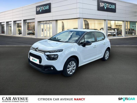 Occasion CITROEN C3 1.5 BlueHDi 100ch S&S Feel Business E6.d 2022 Blanc Banquise (O) 11 490 € à Nancy