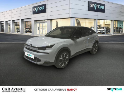 Occasion CITROEN C4 Electrique 156ch (autonomie étendue) MAX Automatique 2025 Blanc Okénite (M) - Toit Noir Perla 37 590 € à Nancy