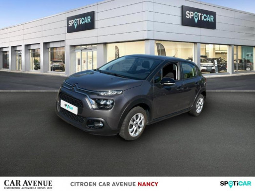 Occasion CITROEN C3 1.5 BlueHDi 100ch S&S C-Series E6.d 2023 Gris Platinium (M) - Noir Perla Nera 11 990 € à Nancy