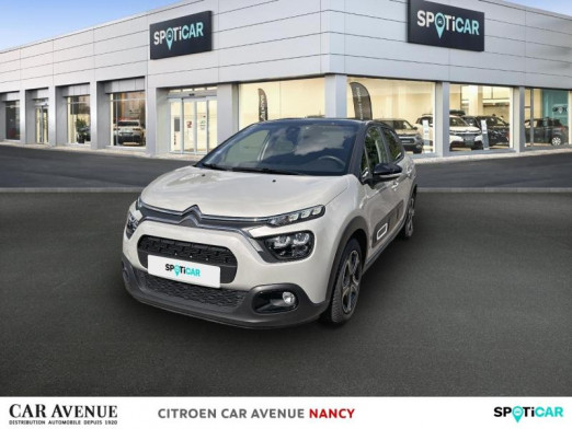 Occasion CITROEN C3 1.5 BlueHDi 100ch S&S Feel Pack E6.d 2021 Sable (N) - Noir Onyx 9 490 € à Nancy