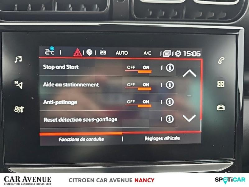 Occasion CITROEN C3 Aircross PureTech 110ch S&S Shine 2021 Blanc Banquise (O) 10990 € à Nancy