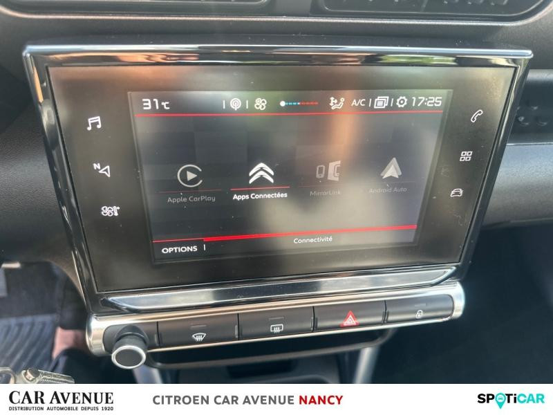 Occasion CITROEN C3 Aircross PureTech 110ch S&S Feel 2018 Cosmic Silver (M) - Natural White 10489 € à Nancy