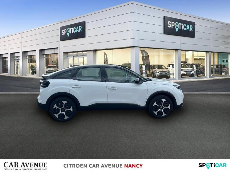 Occasion CITROEN C4 1.2 Hybride 136ch S&S PLUS Automatique 2025 Blanc Okénite (M) - Toit Noir Perla 27590 € à Nancy