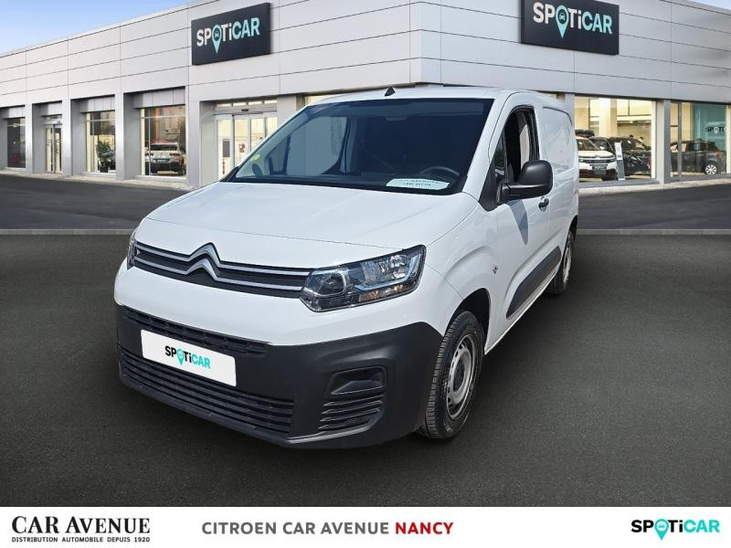 Occasion CITROEN Berlingo Van M 650kg BlueHDi 100ch S&S Cabine Extenso 3 places Pack Driver Connect 2023 Blanc Icy 15990 € à Nancy