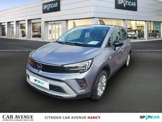 Occasion OPEL Crossland X 1.2 Turbo 130ch Elegance BVA 2021 Gris Pierre de Lune métallisé 13 290 € à Nancy