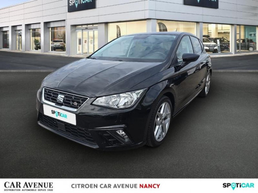 Occasion SEAT Ibiza 1.0 EcoTSI 115ch Start/Stop FR Euro6d-T 2018 Noir minuit 16 290 € à Nancy