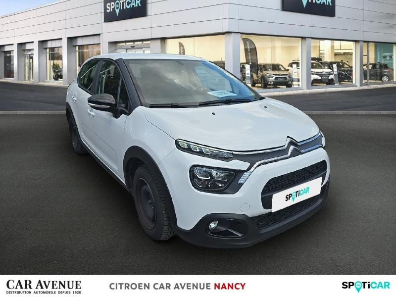 Used CITROEN C3 1.5 BlueHDi 100ch S&S Feel E6.d 2022 Blanc Banquise (O) € 11990 in Nancy