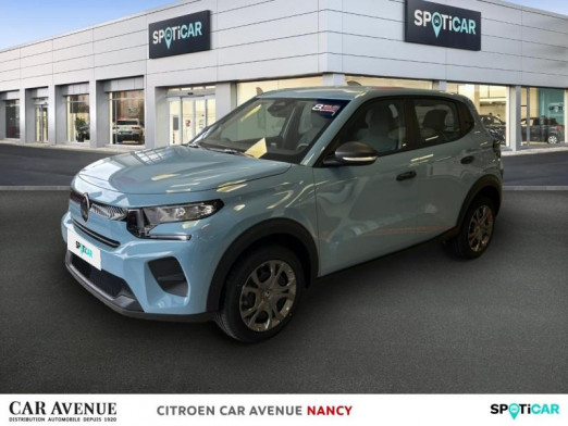 Occasion CITROEN C3 Electrique 113ch YOU 2025 Bleu Monte Carlo (O) 21 920 € à Nancy