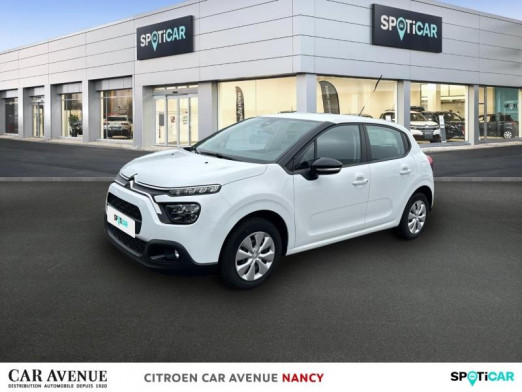Used CITROEN C3 1.5 BlueHDi 100ch S&S Feel Business E6.d 2022 Blanc Banquise (O) € 11,400 in Nancy