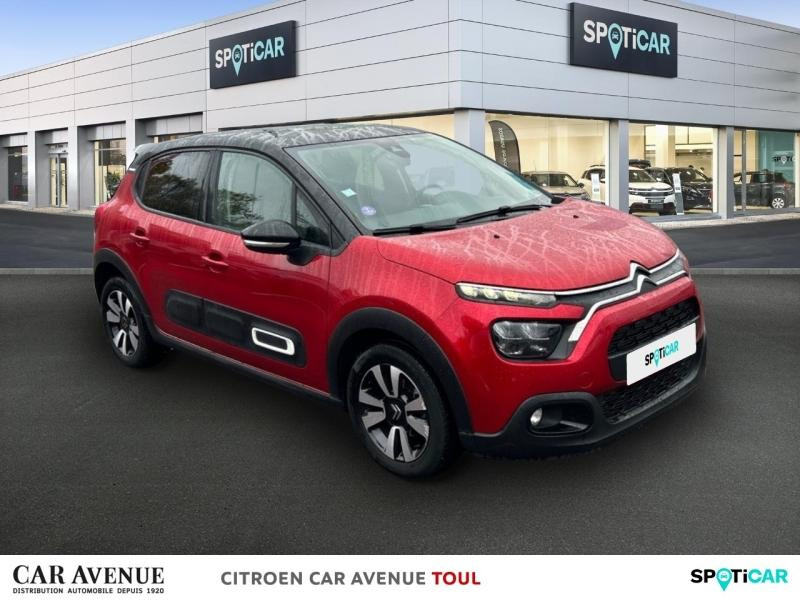 Used CITROEN C3 1.2 PureTech 110ch S&S Shine 124g 2021 Rouge Elixir (S) € 12690 in Nancy