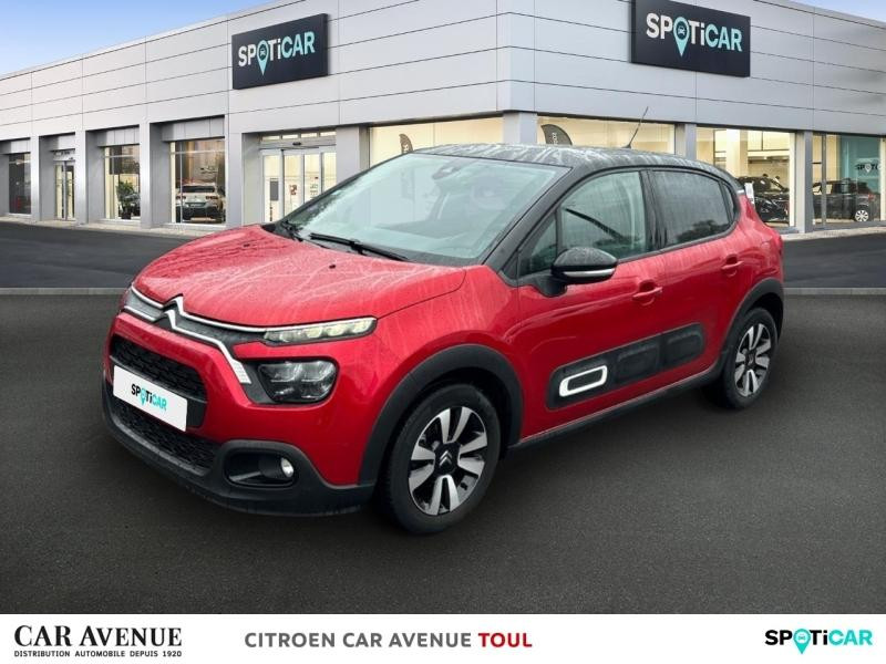 Used CITROEN C3 1.2 PureTech 110ch S&S Shine 124g 2021 Rouge Elixir (S) € 12690 in Nancy
