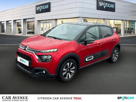 Used CITROEN C3 1.2 PureTech 110ch S&S Shine 124g 2021 Rouge Elixir (S) € 12,690 in Nancy