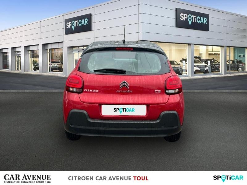 Used CITROEN C3 1.2 PureTech 83ch S&S Feel 122-123g 2020 Rouge Elixir (S) - Noir Onyx € 10990 in Nancy