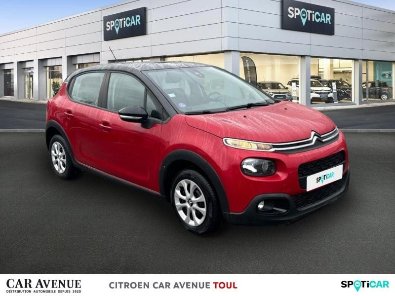 Used CITROEN C3 1.2 PureTech 83ch S&S Feel 122-123g 2020 Rouge Elixir (S) - Noir Onyx € 10990 in Nancy